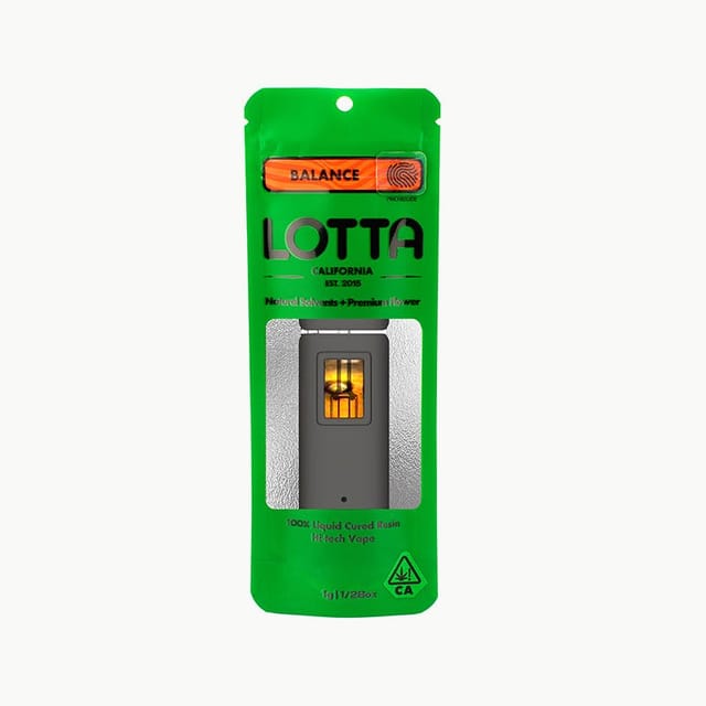 Lotta Flavors - 1g Cured Resin Disposable - 1g Dispo - Hybrid
