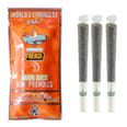 Orange Push Pop (H) Mini Moon Rock Prerolls - 3pk - Orange Push Pop (H) 3pk