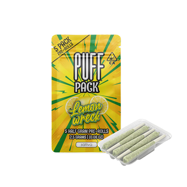 Lemonwreck - Pack 5 ct. Pre Roll - 2.5g