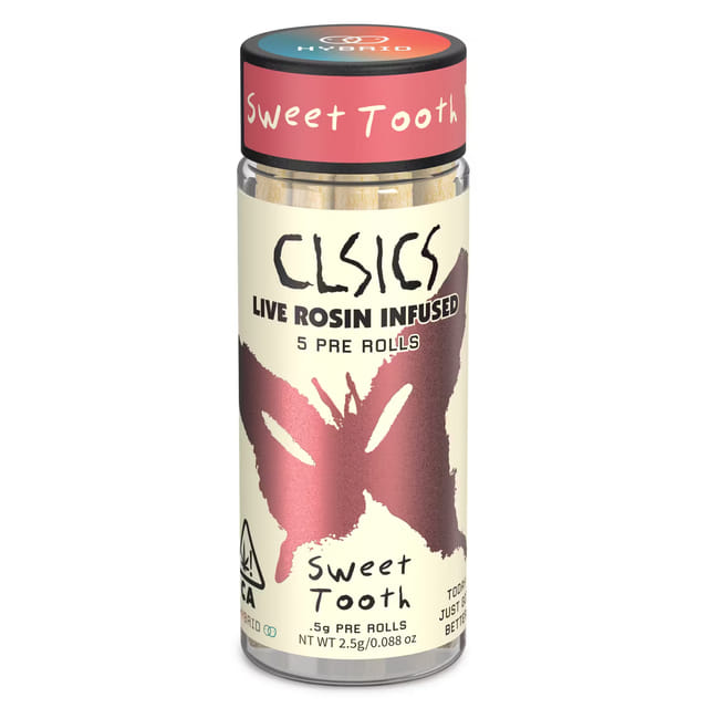 Sweet Tooth (H) Rosin Pre Roll 5 Pack - Sweet Tooth (H)