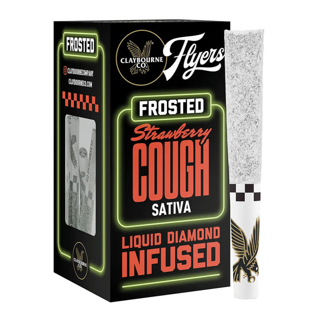 Strawberry Cough (S) Frosted Flyers Infused .5g - 5pk - Strawberry Cough 5pk (S)