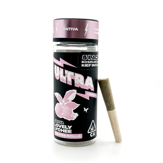 Lovely Lychee - 5pk .5g Rosin/Resin Infused Pre Rolls