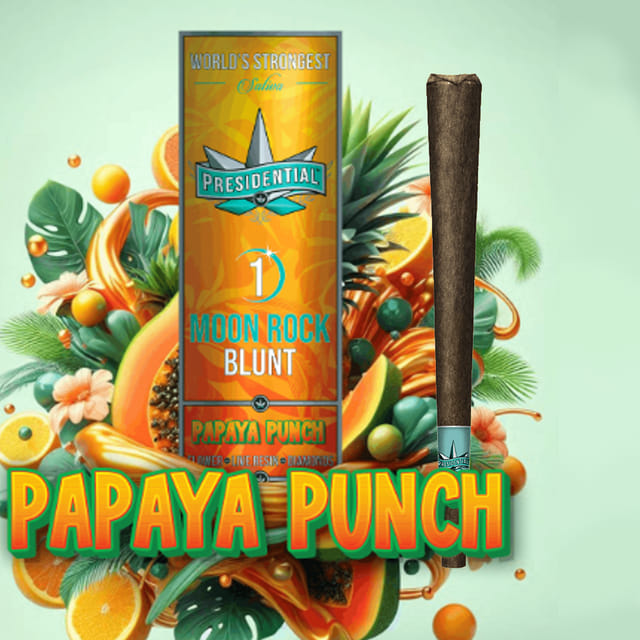 Papaya Punch 1.5g Moon Rock Blunt - Papaya Punch (S)