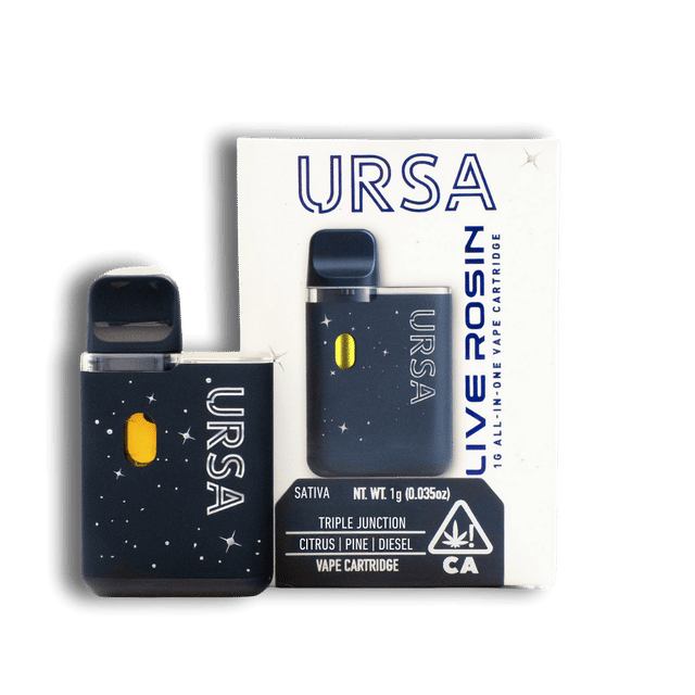 Triple Junction All-in-One Live Rosin Vape Cartrige