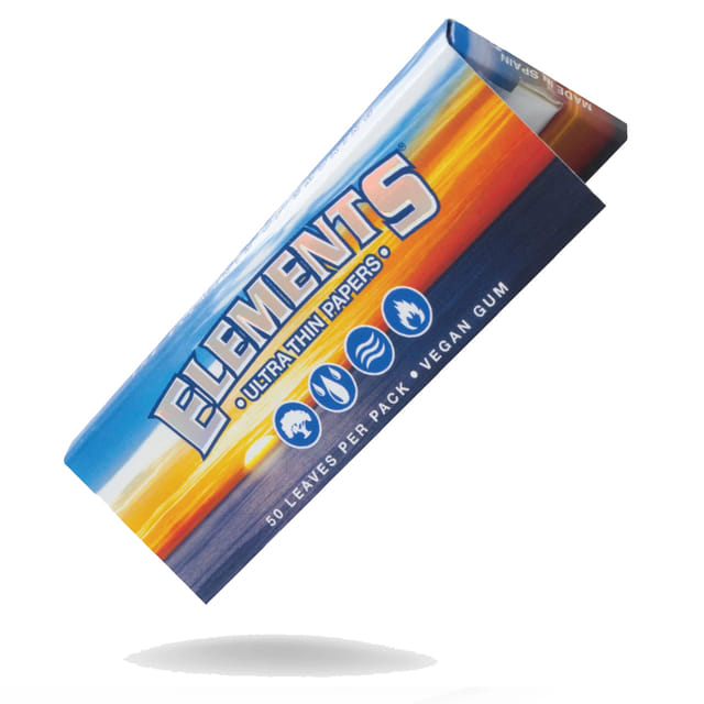 Elements Thin Rice Papers - 1 1/4 Rolling Papers