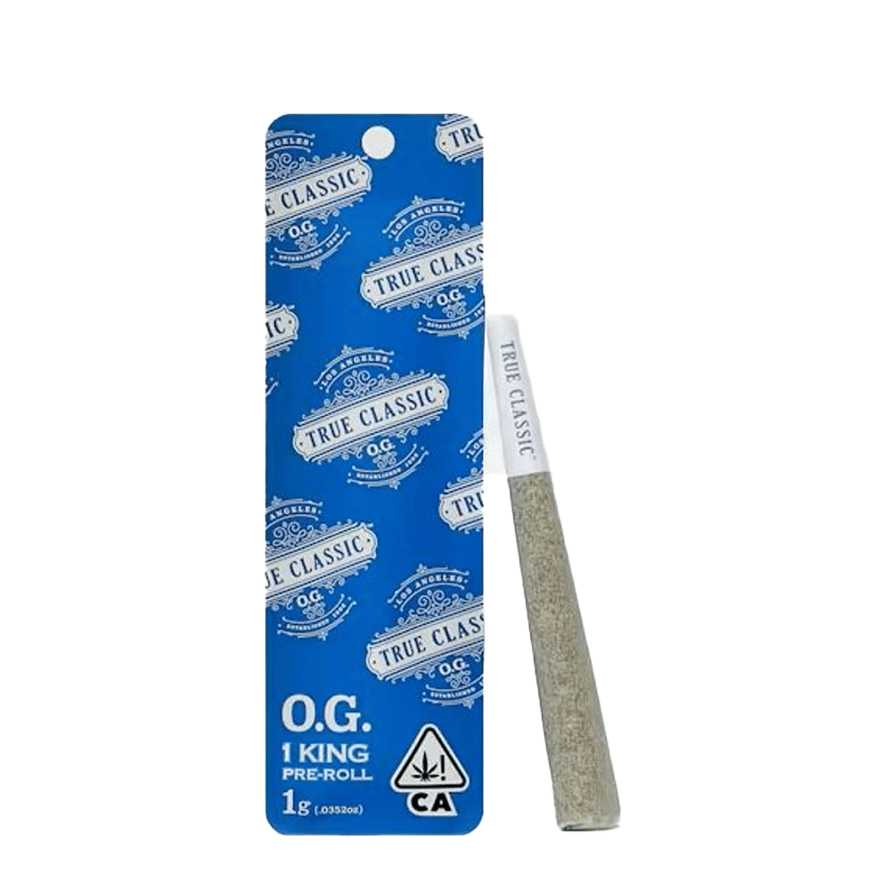 True Classic OG — True Classic Og Pre-Roll (1G) - (1G)