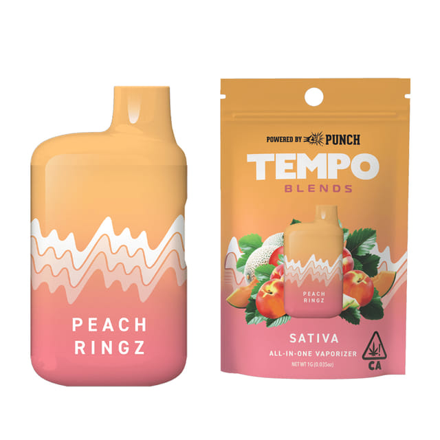 Peach Ringz (S) AIO - 1g *B2G1 EVERYDAY* - Strawberry Beltz (S)