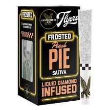 Peach Pie - Frosted Flyers - 5pk Infused Pre Rolls - Peach Pie 5pk (S)