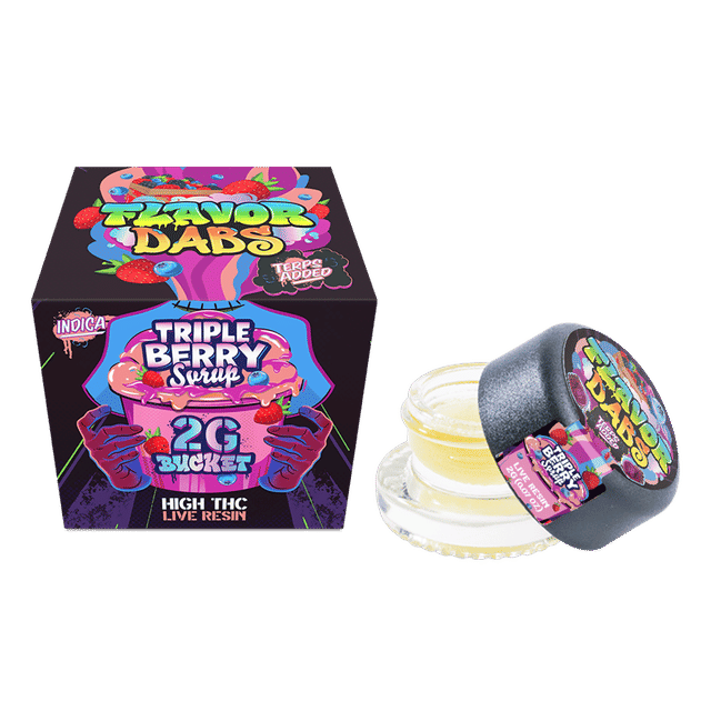 Triple Berry Syrup Flavor Dabs - 2g Live Resin