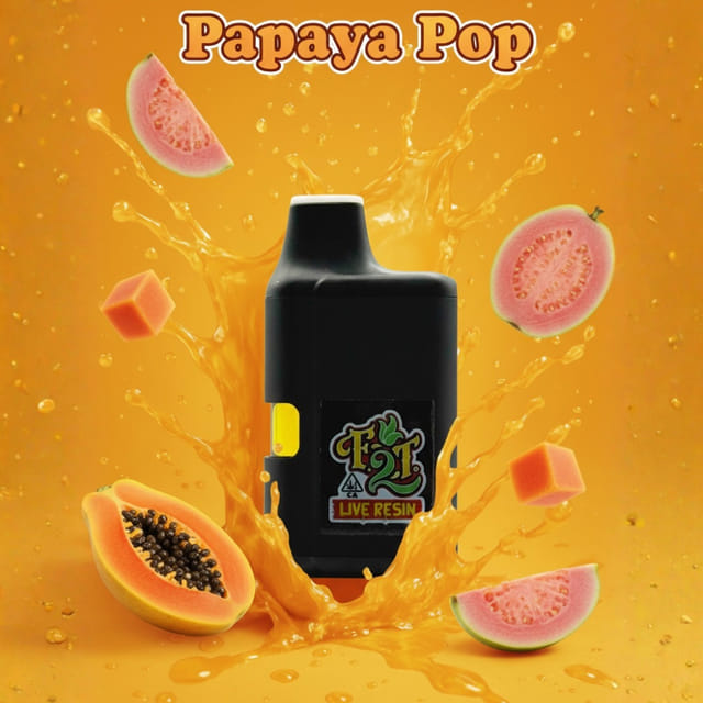 PAPAYA POP 1G LIVE RESIN AIO