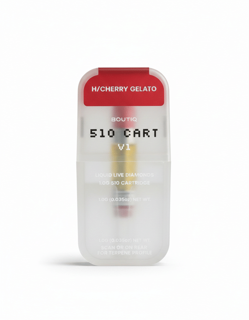 Cherry Gelato - 1g Liquid Live Diamonds - 510 Cart - LC2503