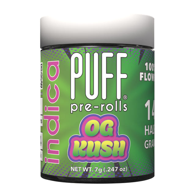 OG Kush - .5g Prerolls (14pk) - PR 14pk - Indica