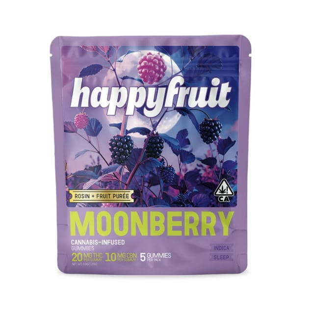 Moon Berry CBN Rosin Gummies - 5pk - Moon Berry CBN