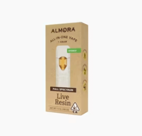 Almora: Key Lime Pie | Live Resin All In One Disposable - 1g