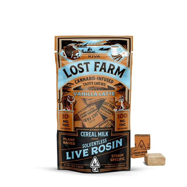 Vanilla Latte X Cereal Milk Rosin Chews 100mg