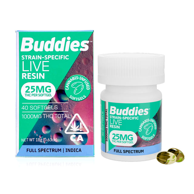 25mg Live Resin (I) Capsule 40ct - 25mg Live Resin (I) Capsule 40ct