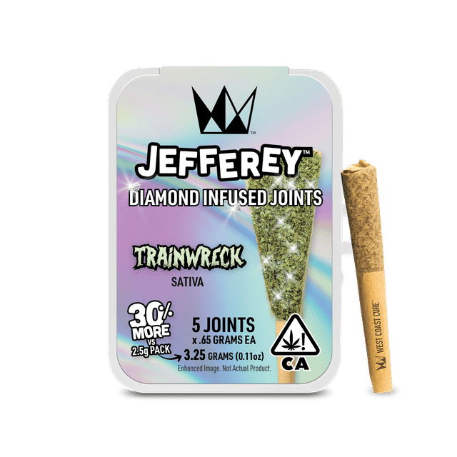 Trainwreck - 0.65G Jefferey Infused Joint 5 Pack