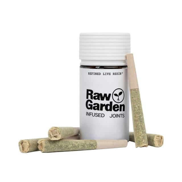 Double Double Raw Garden Refined Live Resin™ Joints (0.5g 5-Pack)