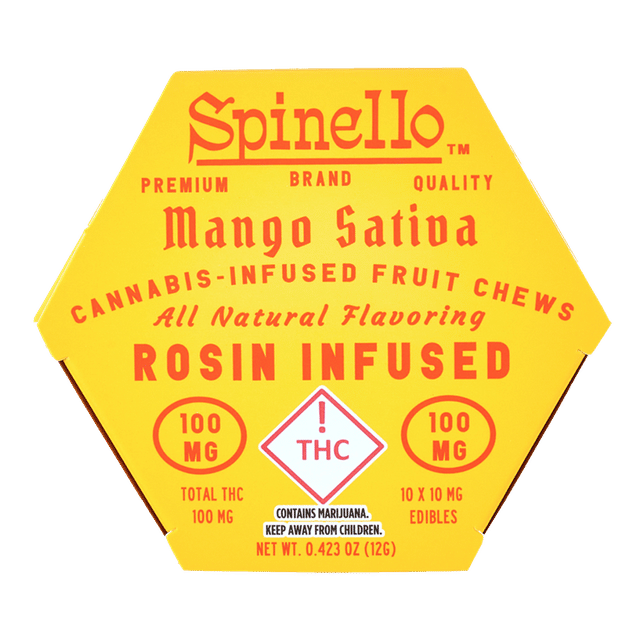 Mango - Rosin Fruit Chews - 10 Fruit Chews
