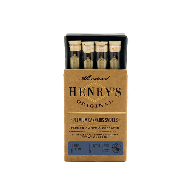 Blue Dream - .5g Pre-Rolls(4pk) - PR Pack - Sativa