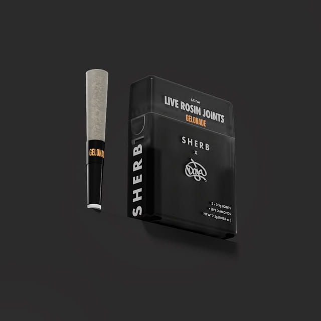 Gelonade - .5g Rosin infused Prerolls(5pk) - Rosin Infused Pack - Sativa