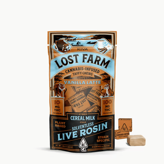 Vanilla Latte x Cereal Milk - Rosin Lost Farm Chews - Vanilla Latte x Cereal Milk (H)