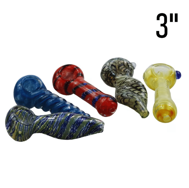 $12 - 3.5" Glass Handpipe - 3.5" Glass Pipe