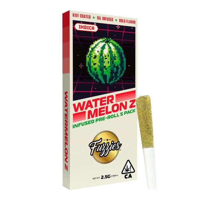 Watermelon Z - Infused Pre-Rolls - 2.5g (5-Pack)