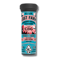 White Peach - White Widow x White CBG 10:10 Resin Gummies 100mg Lost Farm