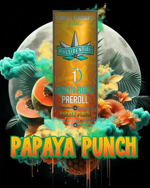 Papaya Punch Moon Rock Pre-Roll