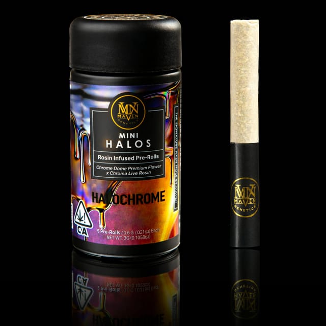 Halochrome- Rosin Mini Halo 3g Pre-roll 5pk