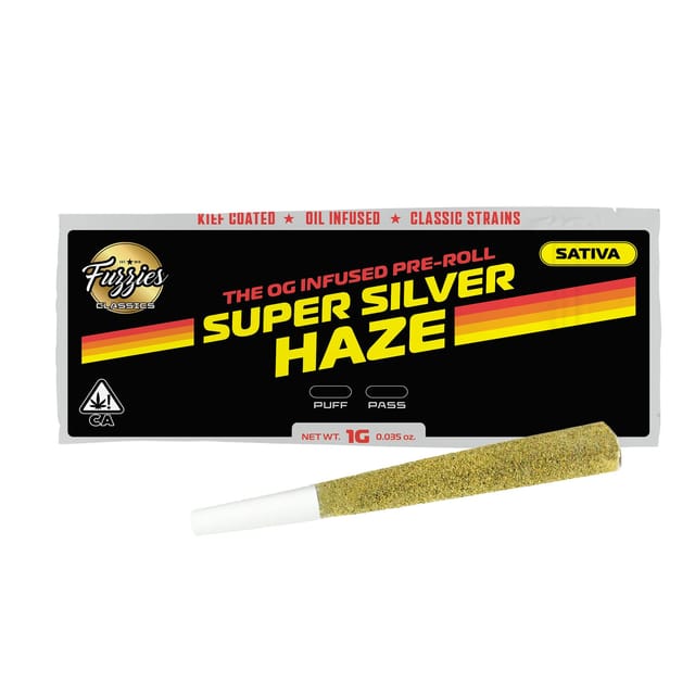 Super Silver Haze - Infused Pre-Roll - 1g (Single)