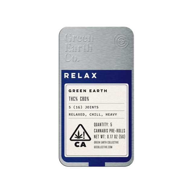 Earth Tins | Runtz Top-Shelf Pre-Roll 5-Pack - 5g