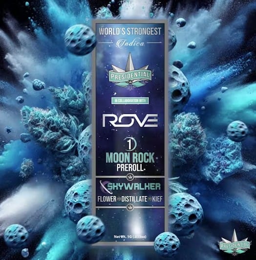 Presidential - Pre-Roll Skywalker Moonrock 1g - Presidential - Pre-Roll Skywalker Moonrock 1g