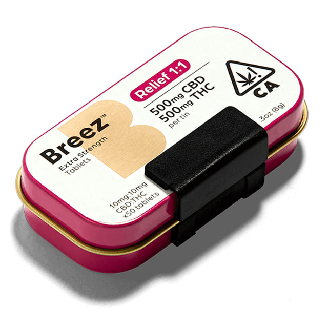 1:1 THC:CBD Tablets - 1000mg - 10mg (THC:CBD)