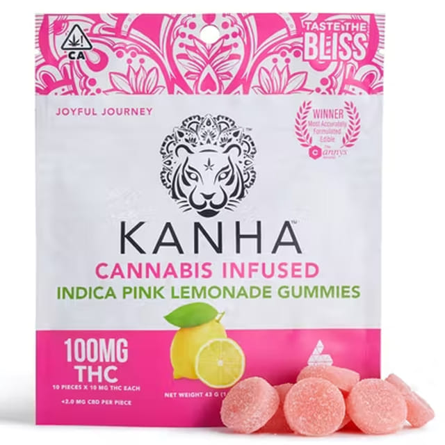 Pink Lemonade Classic - 100mg Gummies - Pink Lemonade 100mg (I)