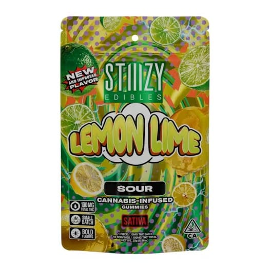STIIIZY - Lemon Lime Live Resin NANO Gummies - STIIIZY - Lemon Lime Live Resin NANO Gummies