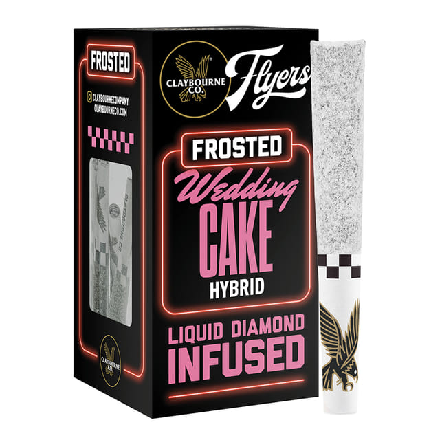 Wedding Cake (H) Frosted Flyers 5pk - Wedding Cake (H)