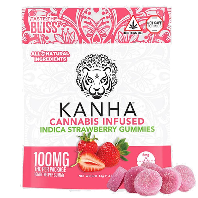 Strawberry Classic - 100mg Gummies - Strawberry 100mg (I)