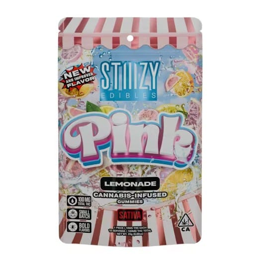 STIIIZY - Pink Lemonade Live Resin NANO Gummies - STIIIZY - Pink Lemonade Live Resin NANO Gummies