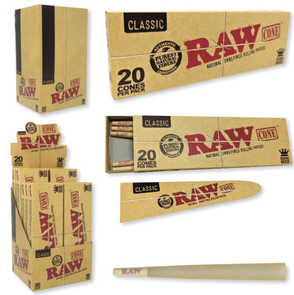 Classic King Size Pre-Roll Cones - 20pk