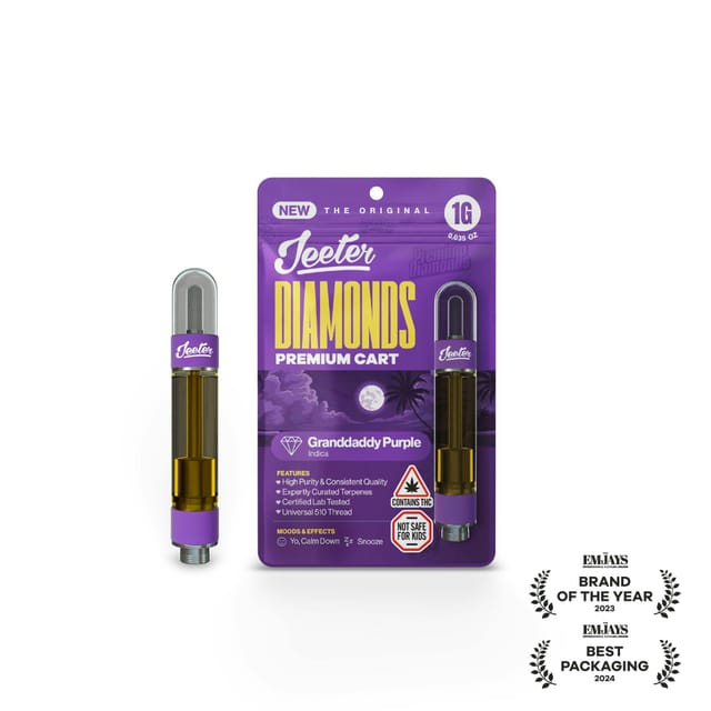 Granddaddy Purp (I) Liquid Diamond 1g Vape Cartridge Juice **B2G1 EVERYDAY** - Granddaddy Purp (I)