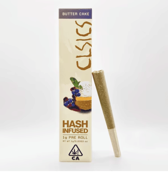 Butter Cake (H) Hash Preroll - 1g - Butter Cake (H)