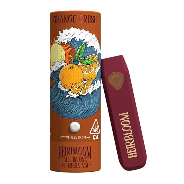 Orange Crush (S/H) - Heirbloom AIO .5g - Orange Crush (S)