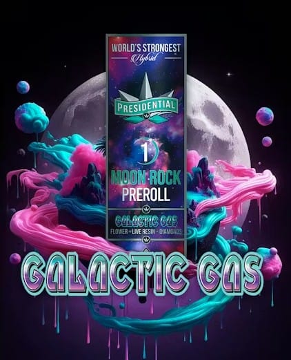 Presidential - Pre-Roll Galactic Gas Moonrock 1g - Presidential - Pre-Roll Galactic Gas Moonrock 1g
