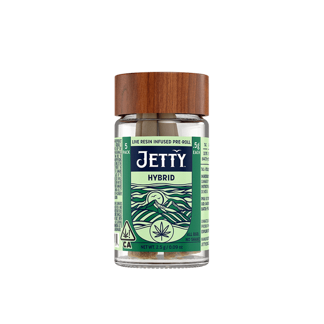 Governmint Oasis x Fatso (H) Prerolls LR 2.5g - 5pk Jar - 2.5 Grams