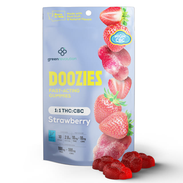 Strawberry THC:CBC Gummies *B2G1 EVERYDAY* - Strawberry CBC