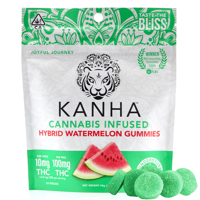 Watermelon Classic - 100mg Gummies - Watermelon 100mg (H)