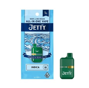 Jetty: Papaya Cake Live Resin Mini Tank - 1g Disposable