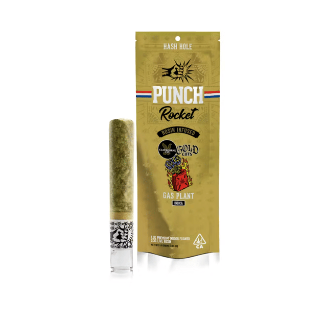 Gas Plant x Blue Andeze Rocket Rosin Infused Pre-Roll (1.6g)